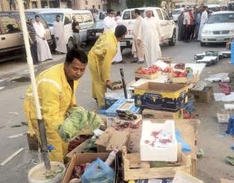 التعامل مع باعة جائلين