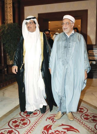 مبارك الخرينج مع نائب رئس مجلس النواب التونسي