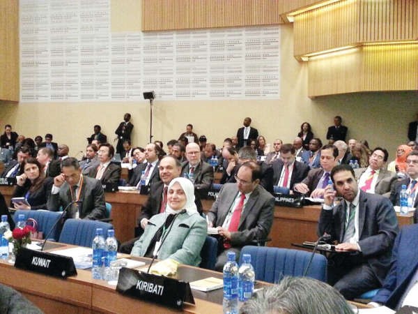 هند الصبيح مترئسة وفد الكويت﻿