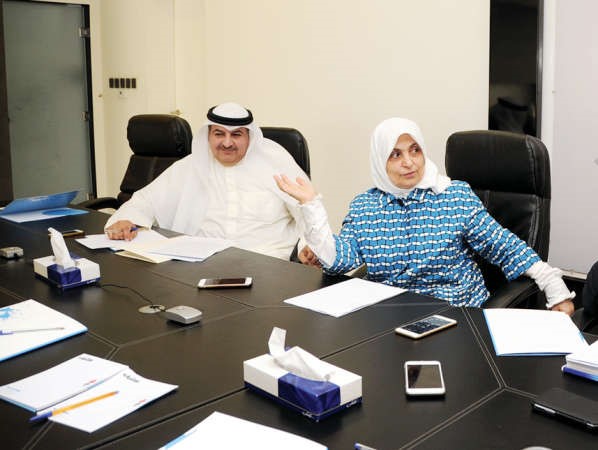 هند الصبيح متحدثة عن التنظيم والانجاز في الهيئة العامة للقوى العاملة بمتابعة من مدير عام الهيئة احمد الموسى﻿