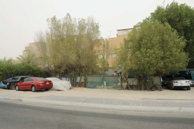 بناء مخالف وتربية دواجن وارتفاعات غير قانونية في احد جوانب المجمع