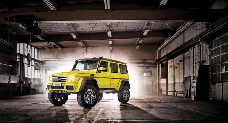 مرسيدس- بنز G 500 4x4 2.. تدخل حيز الإنتاج