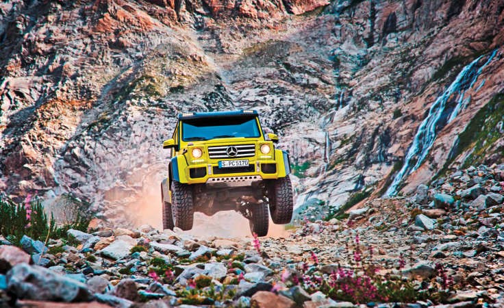 مرسيدس- بنز G 500 4x4 2.. تدخل حيز الإنتاج