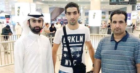 المحترف الجزيري في المطار مع العدواني ﻿