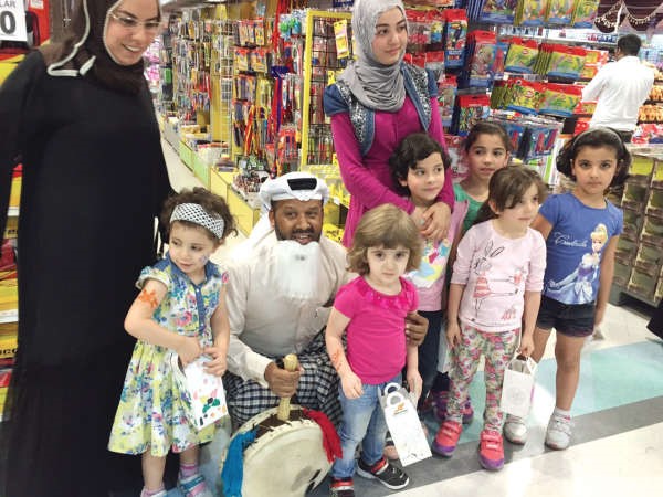 اجواء مميزة في حفل القرقيعان الرمضاني لمركز سلطان 