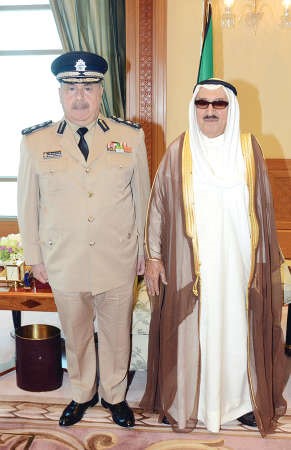 صاحب السمو الامير مع الفريق سليمان الفهد 