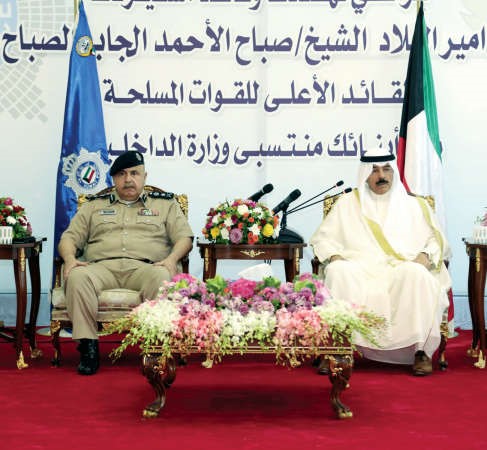 الشيخ محمد الخالد والفريق سليمان الفهد