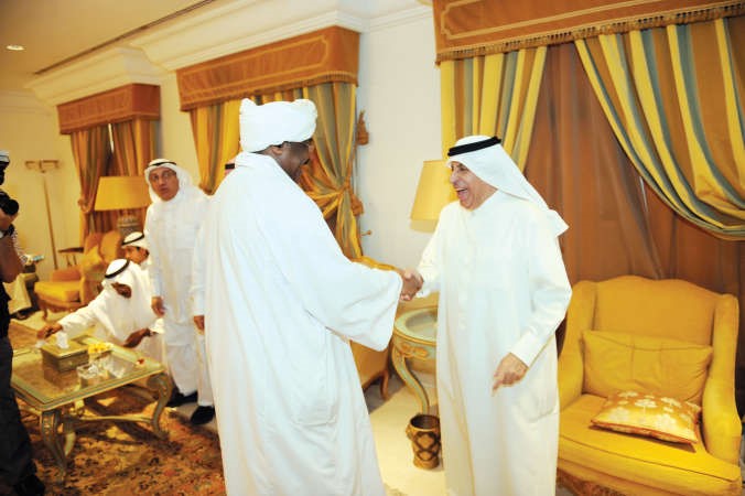 السفير السوداني مباركا