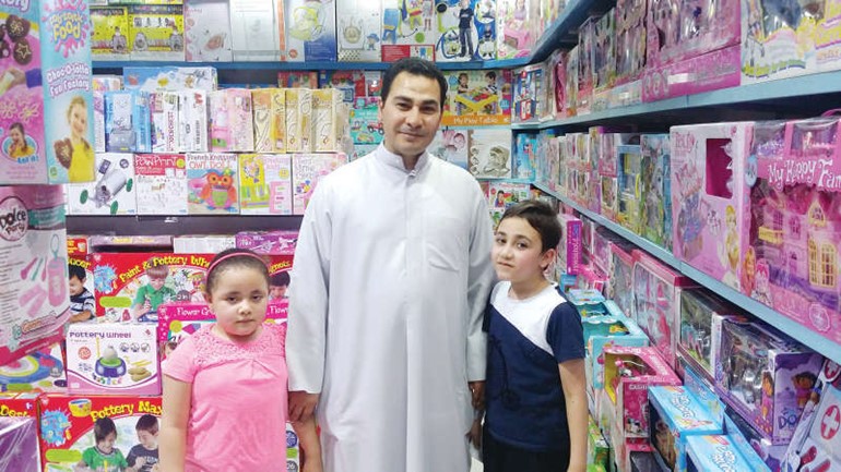 حربي السنوسي واطفاله