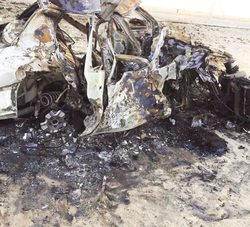من حادث الدائري السابع﻿