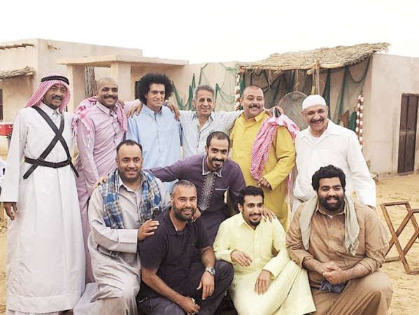 احمد العونان ولقطة تجمعه مع نجوم حارش ووارش﻿
