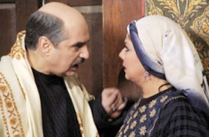 عباس النوري وصباح جزائري في باب الحارة