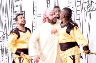 الكاظمي ومشعل الفرحان وعبدالله الشامي في ابطال السلاحف﻿