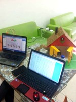 البرنامج يعمل على الكمبيوتر والاجهزة الذكية وتمت تجربته على النموذج بنجاح﻿