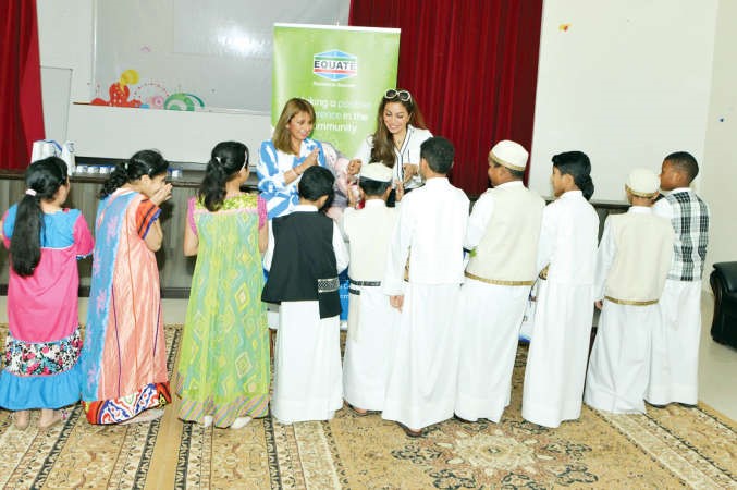 احدى مشاركات ايكويت المجتمعية خلال شهر رمضان
