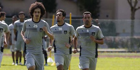 تشافي في تدريبات السد القطري