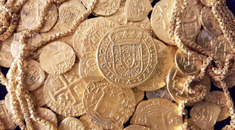 العثور على كنز إسباني مفقود منذ 300 عام