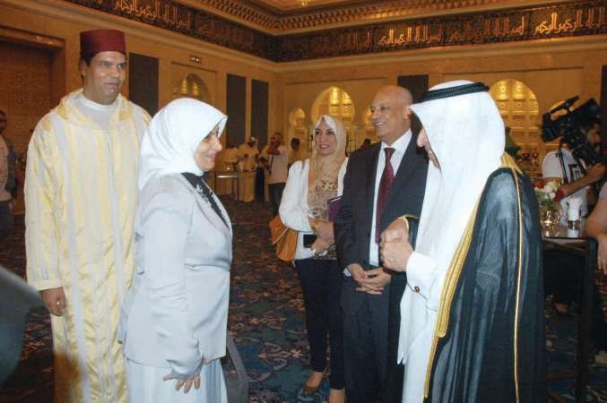 هند الصبيح وحوار مع السفير المصري عبدالكريم سليمان والسفير السعودي دعبدالعزيز الفايز بحضور المهدي الرامي﻿