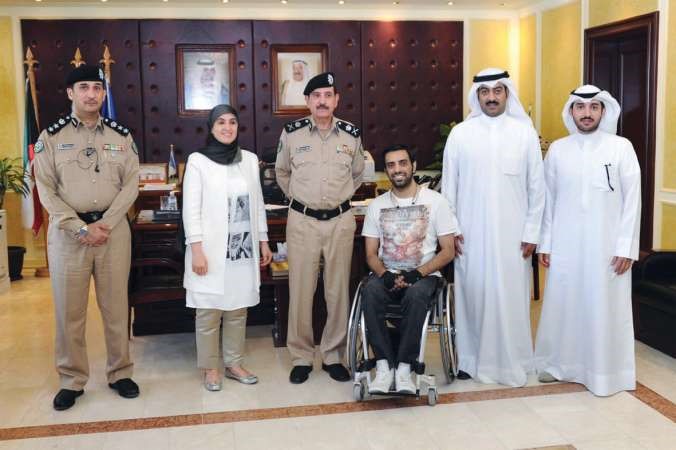 المهندسون وفريق اتمنى مع اللواء عبدالله المهنا