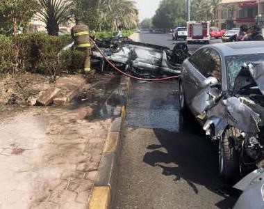 من حادث الطريق الساحلي﻿