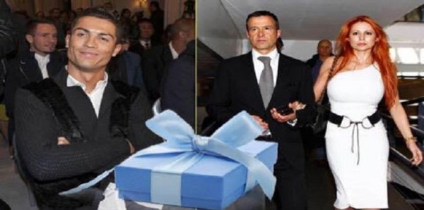 ما هي الهدية الخيالية التي قدمها رونالدو لوكيل أعماله