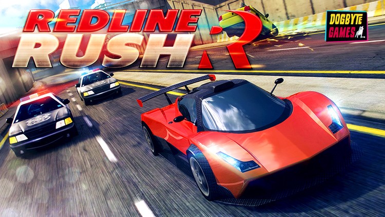 لعبة سباق السيارات «Redline Rush» للهواتف الذكية