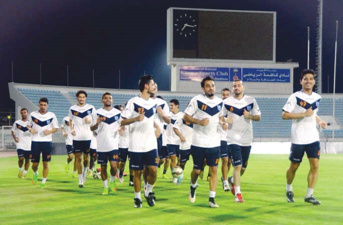 البرتقالي يواصل التحضير بقوة للموسم الجديدموقع نادي كاظمة