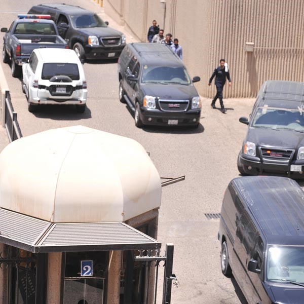اجراءات امنية مشددة في محيط قصر العدل	قاسم باشا