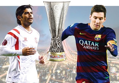 «السوپر الأوروبي» بين حلم برشلونة وطموح إشبيلية