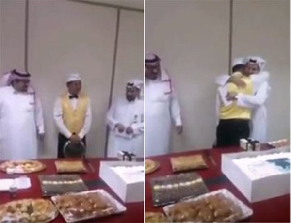 بالفيديو.. فلبيني يرتب البوفيه للأحتفال بإسلامه دون علمه