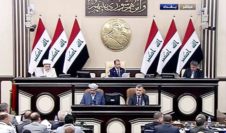 جانب من جلسة البرلمان العراقي﻿
