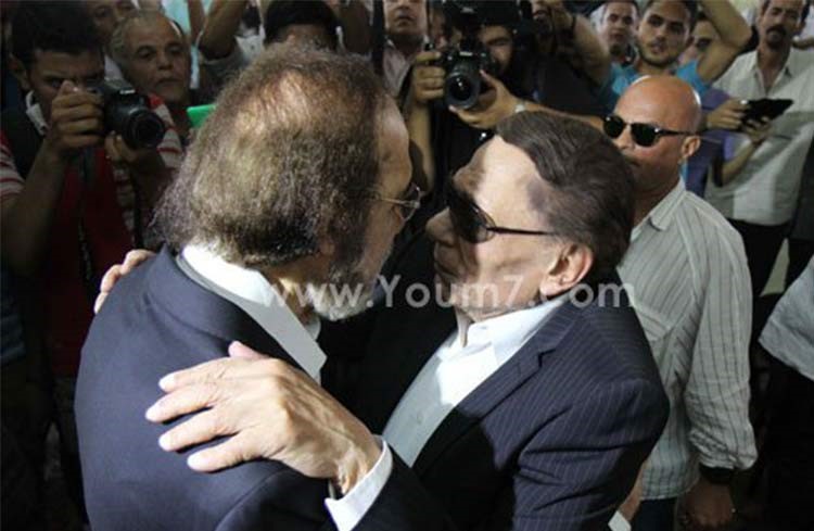 عادل امام ومحمود ياسين