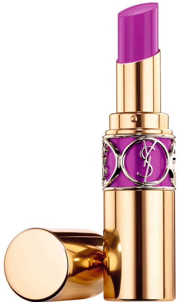 اثينا- YSL Rouge Volupte Shine- Fuchsia in Rage