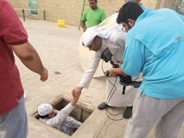 لقطة سينمائية تدعو الى التعاضد﻿