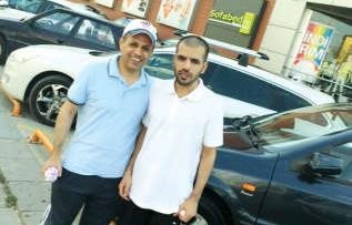 نواف السند بعد الافراج عنه﻿