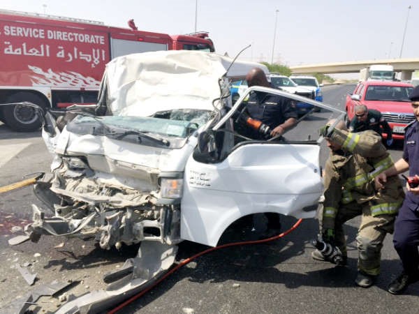 من حادث طريقالملك فهد﻿