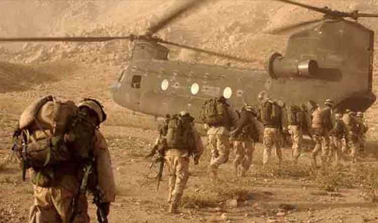 الحرب على الارهاب في العراق وافغانستان