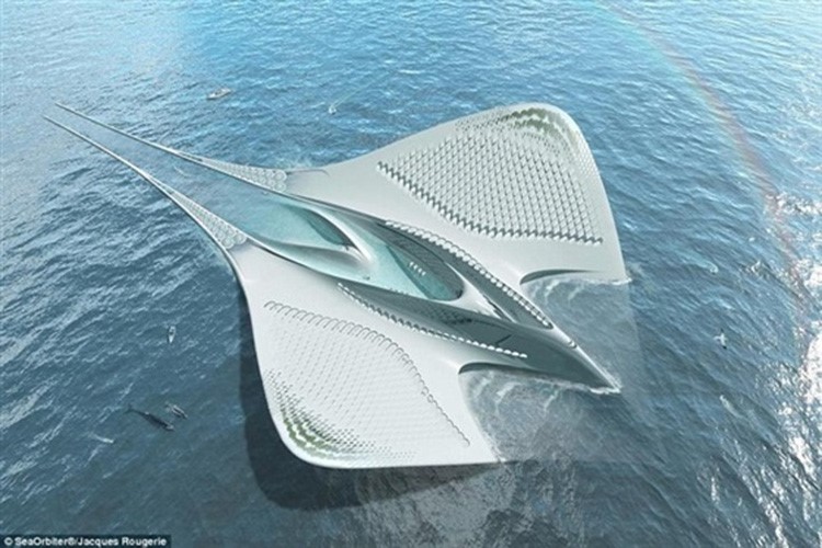 بالصور.. مدينة جامعية عائمة بتصميم فرنسي