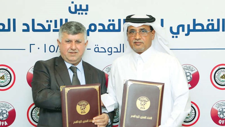 المهندي ومسعود يتفقان على ضرورة تاجيل بطولة خليجي 23