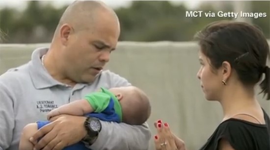 بالفيديو.. امرأة تعيد ابن أخيها الرضيع إلى الحياة