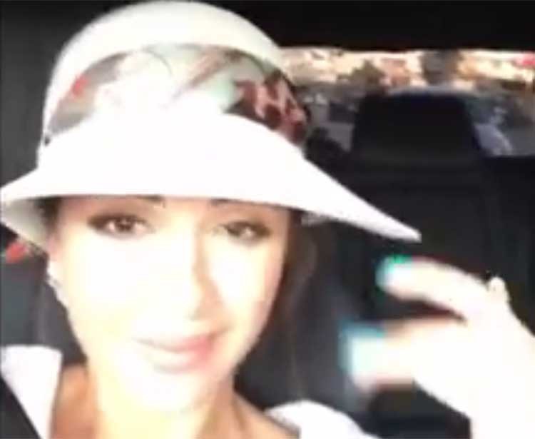 بالفيديو.. ميريام فارس تدندن "طير الحمامي" في السيارة