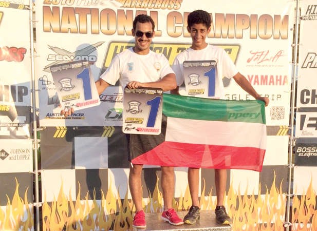 ﻿المتسابقان عبدالله الفاضل وراشد الدواس حققا نتائج لافتة في البطولة الاميركية﻿