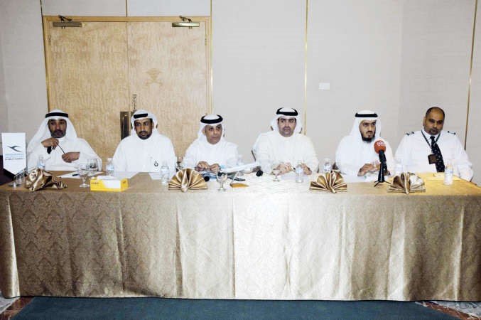جانب من مؤتمر الخطوط الكويتية محمد خلوصي