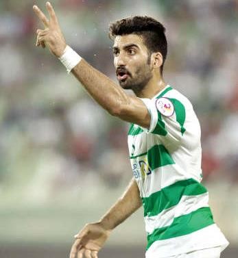 مدافع العربي والازرق احمد ابراهيم﻿