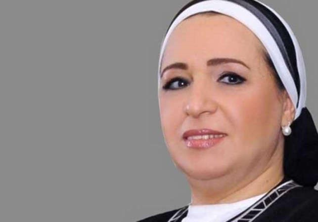 انتصار عامر قرينة الرئيس المصري﻿