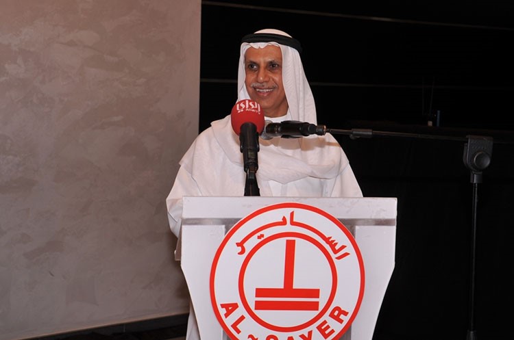 مبارك ناصر الساير متحدثا