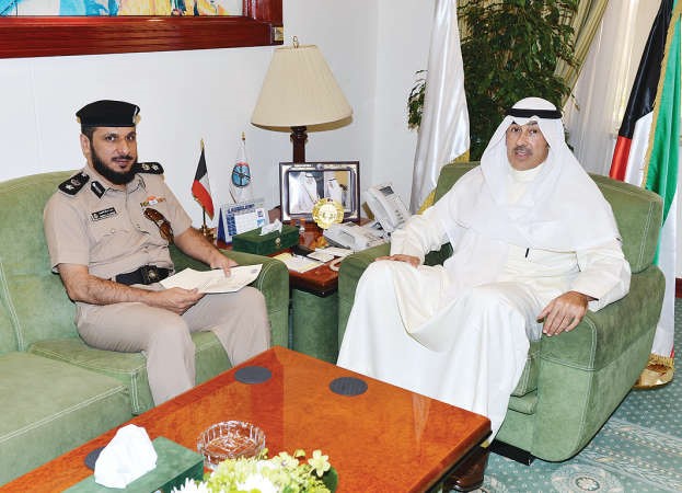  الشيخ فواز الخالد مستقبلا المقدم مزيد المطيري