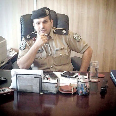 ضابط تحقيق ادارة مخالفات مرور محافظة الفروانية الرائد فهد طرقي سعود