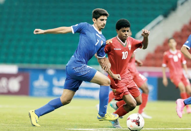 لاعب منتخبنا احمد حسين من النجوم الواعدة في التشكيلة