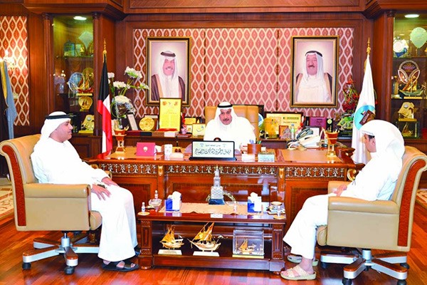 الحمود استقبل الملحق العسكري للإمارات